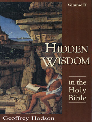 cover image of Hidden Wisdom in the Holy Bible